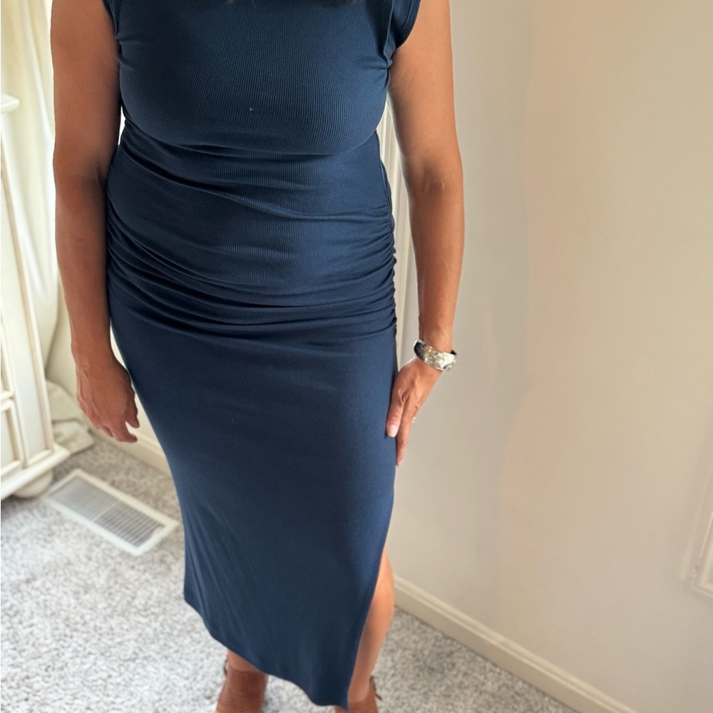 Michael Stars Midnight Blue Midi Dress